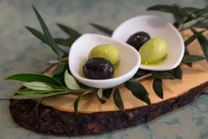 Disfrutar's signature olives