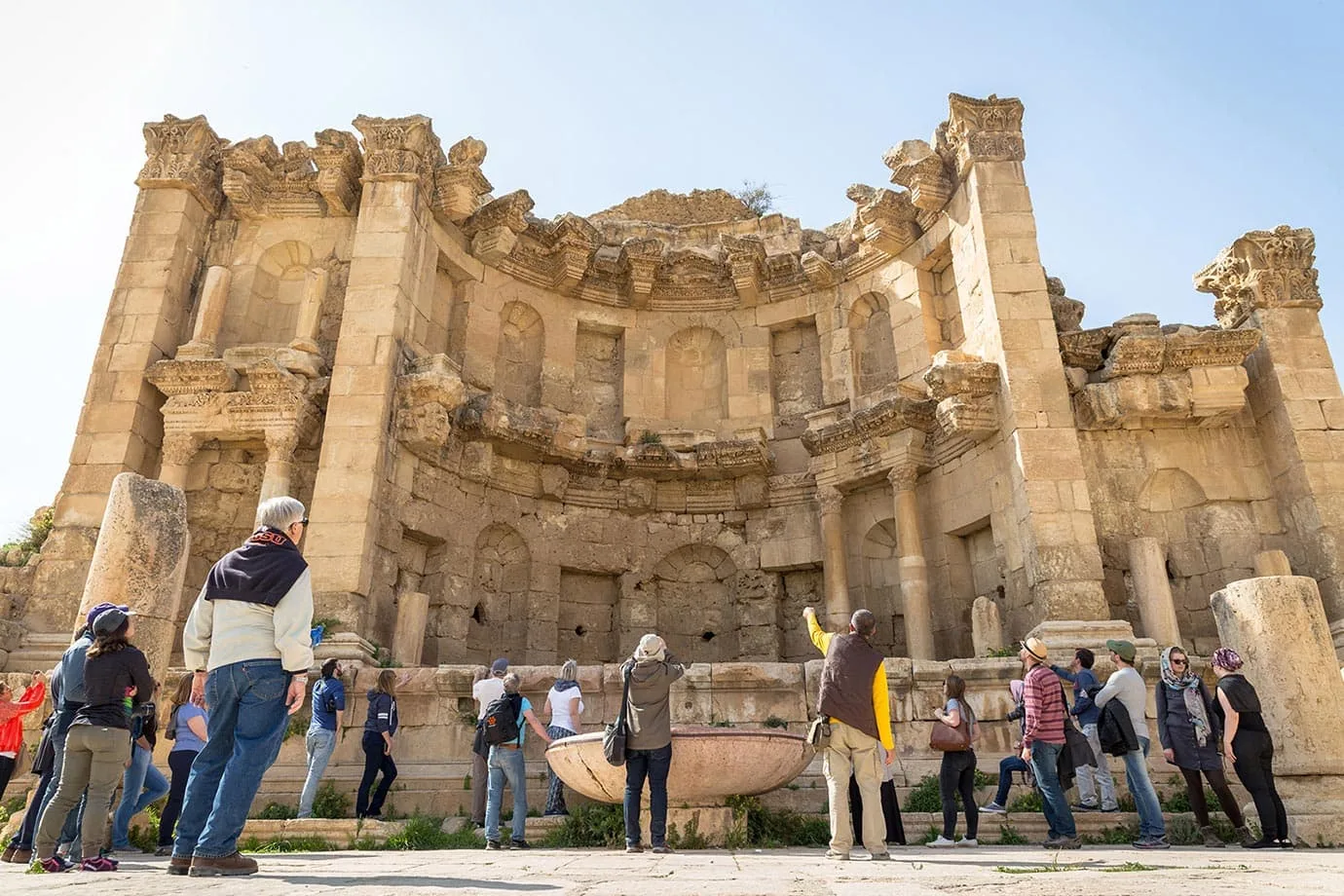 Abraham Tours at Jerash, Jordan