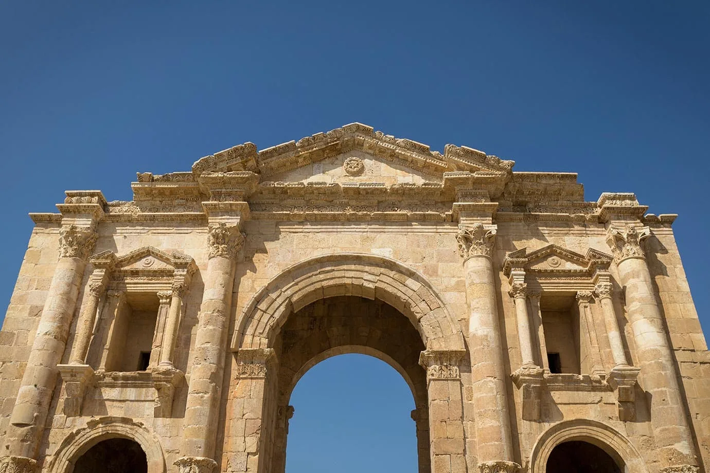 Arch of Hadrian, Jerash, Jordan