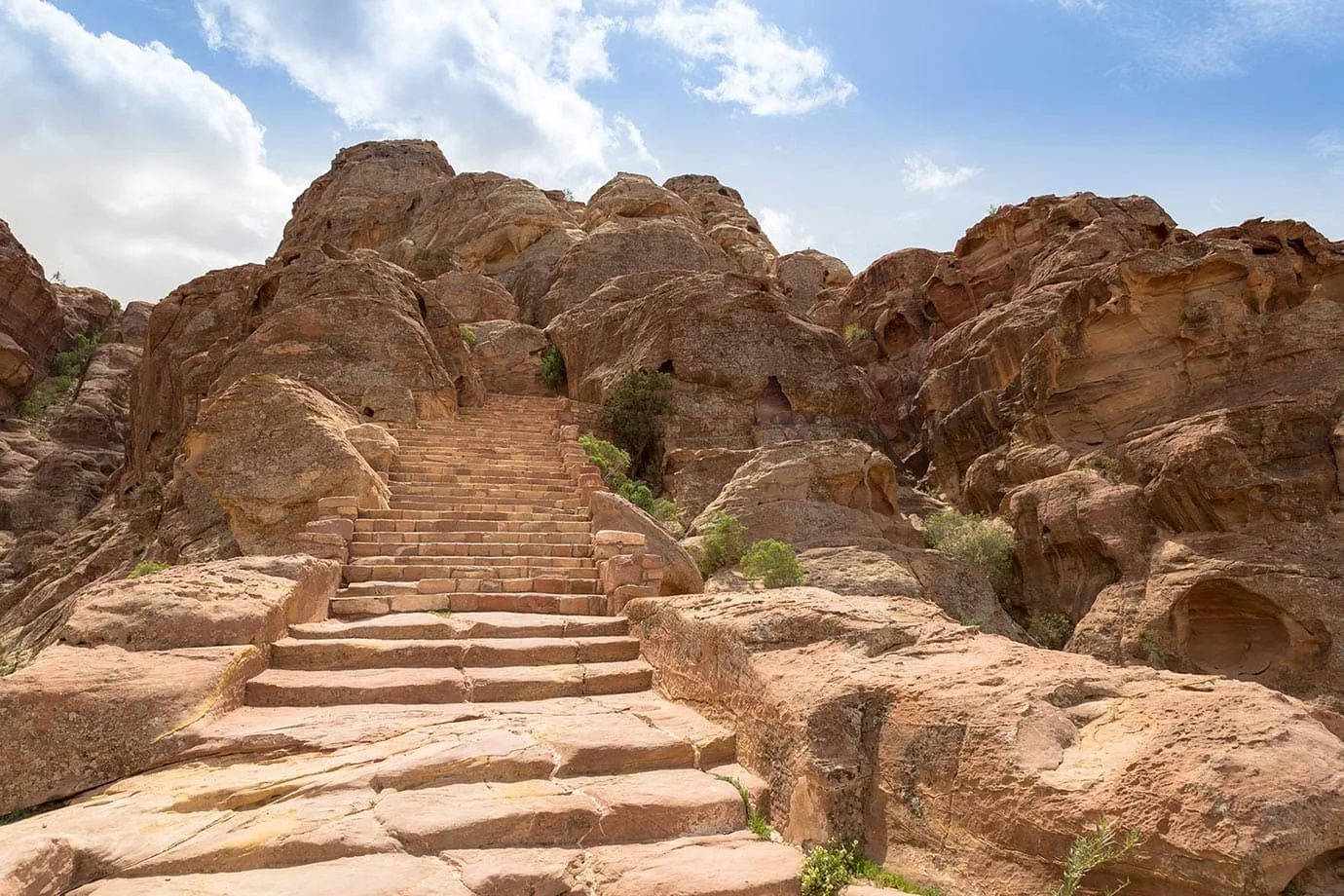 Steps at Petra