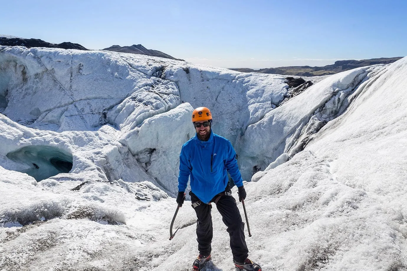 best ice climbing in iceland