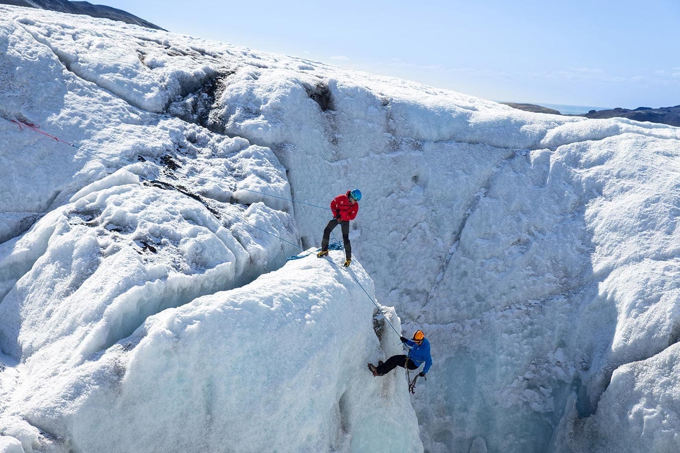 ice climbing in iceland