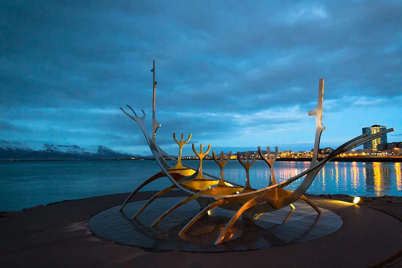 Sun Voyager sculpture, Reykjavik