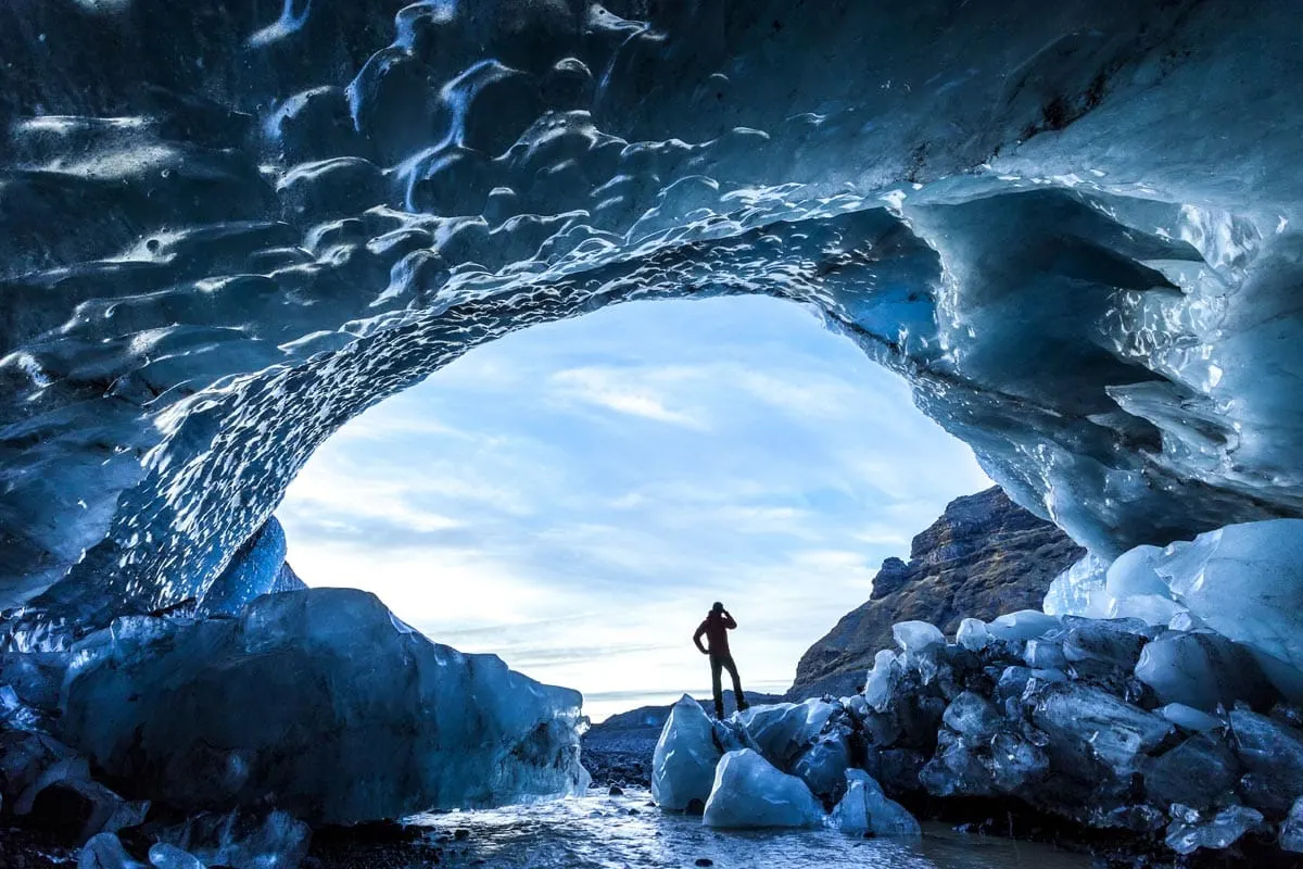Going ice climbing in Iceland