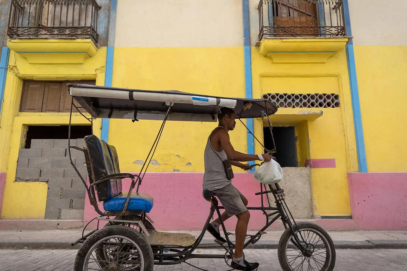 Pedicab in Cuba