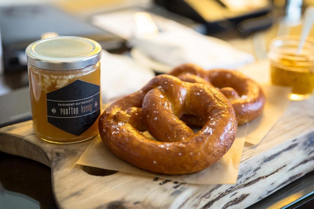 Bagels at the Fairmont Waterfront