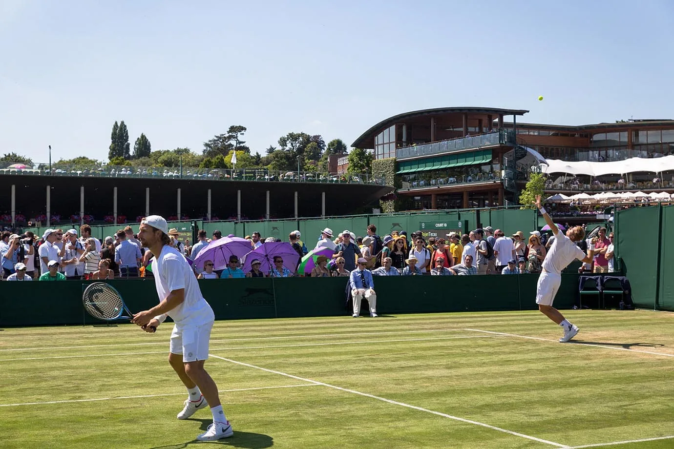Outer courts at Wimbledon