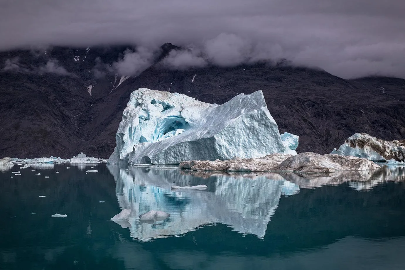 Icebergs in Greenland