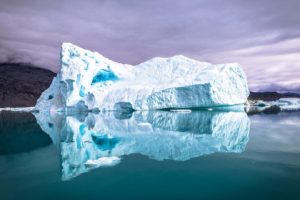 Icebergs in Greeland