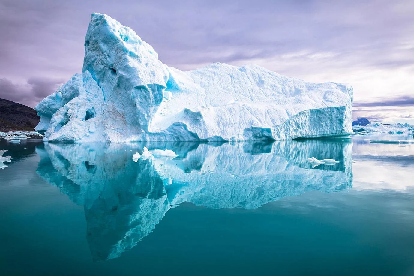 Icebergs in Greenland