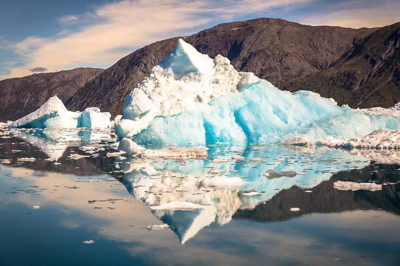 Icebergs in Greenland