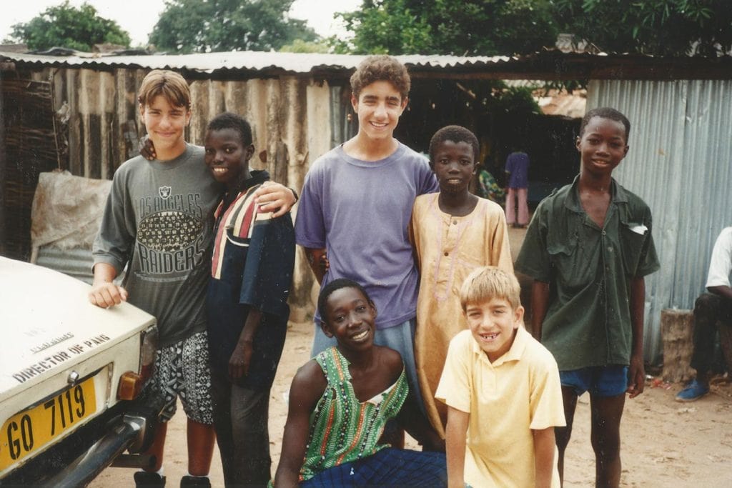 Kids in the Gambia