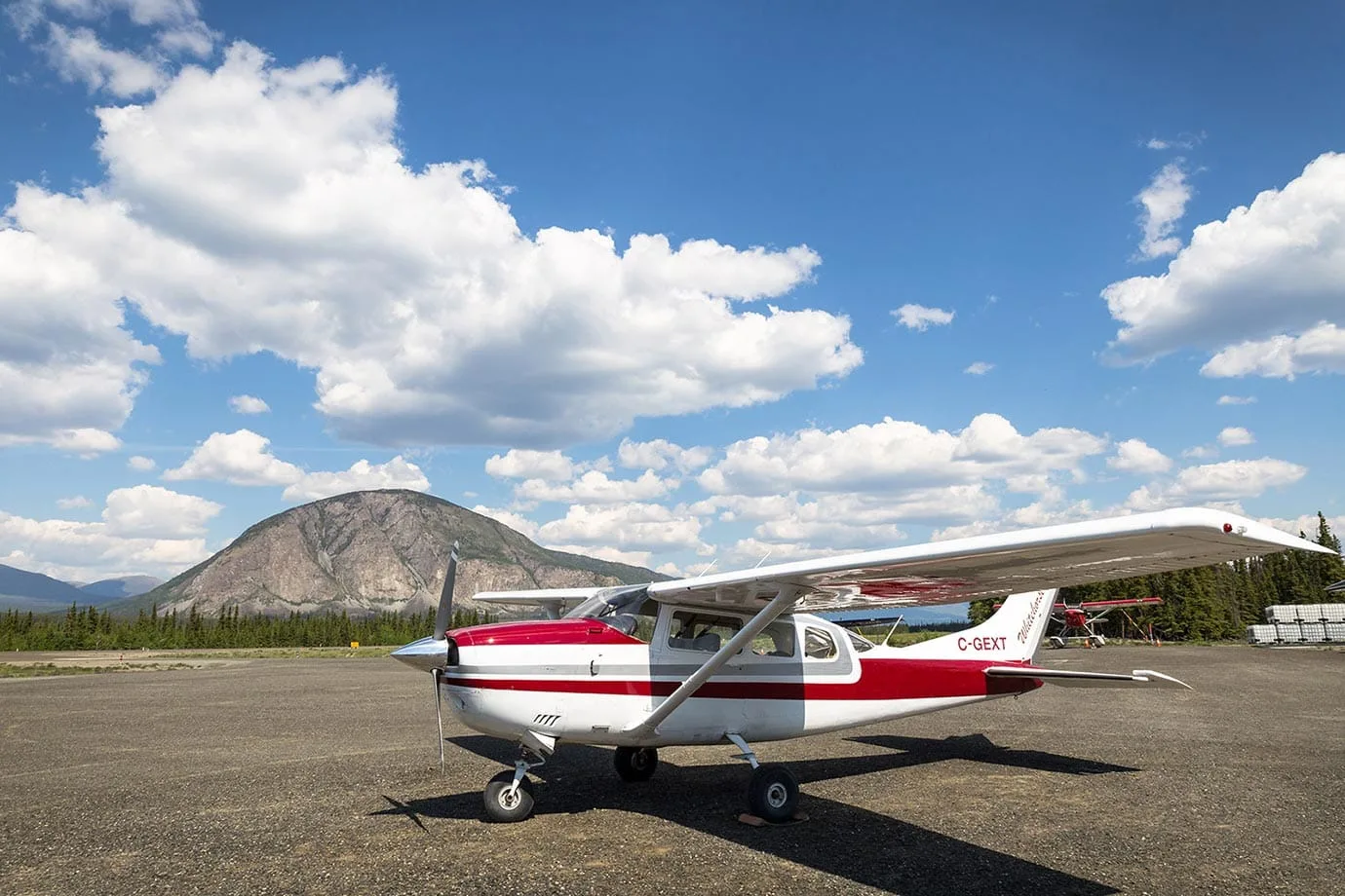 Airfield at Kluane National Park