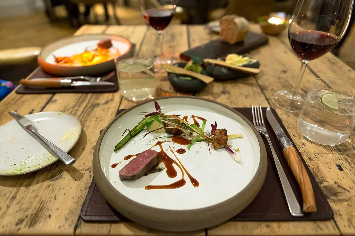 With a number of Michelin-starred restaurants in the area the food is as beautiful as the scenery The Forest Side, Lake District