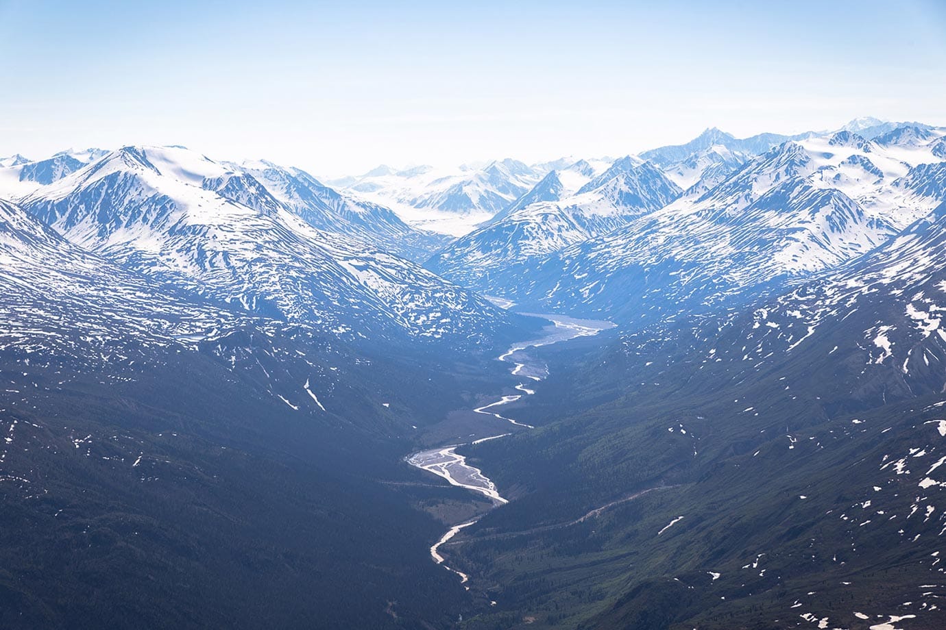 Mountains in the Yukon