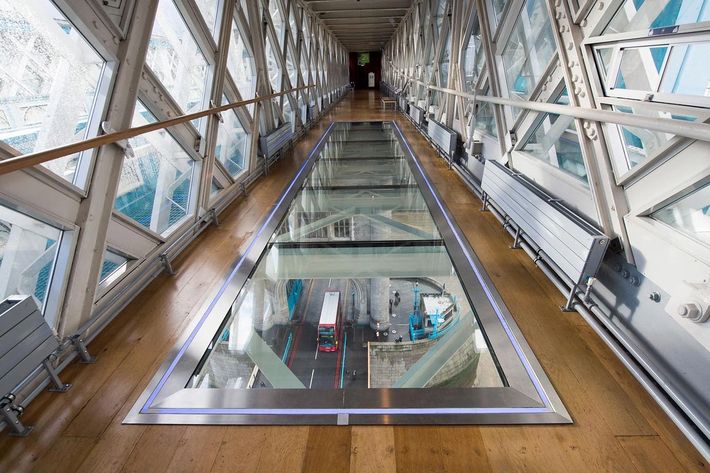 Tower Bridge glass walkway