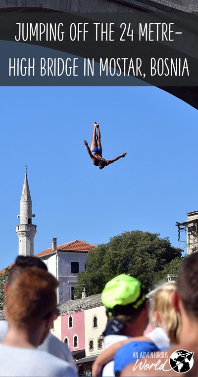 Mostar bridge jump