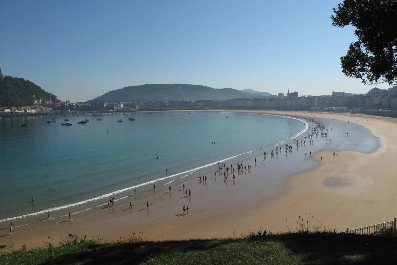 La Concha Beach, San Sebastian, Spain