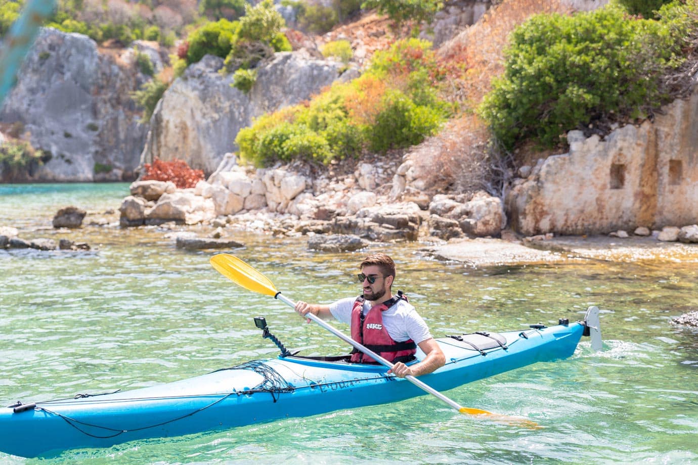 kekova sunken city kayak