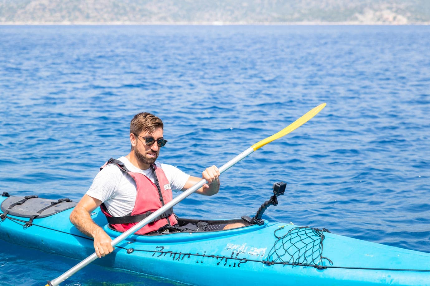 Kayaking at the ruins at Kekova