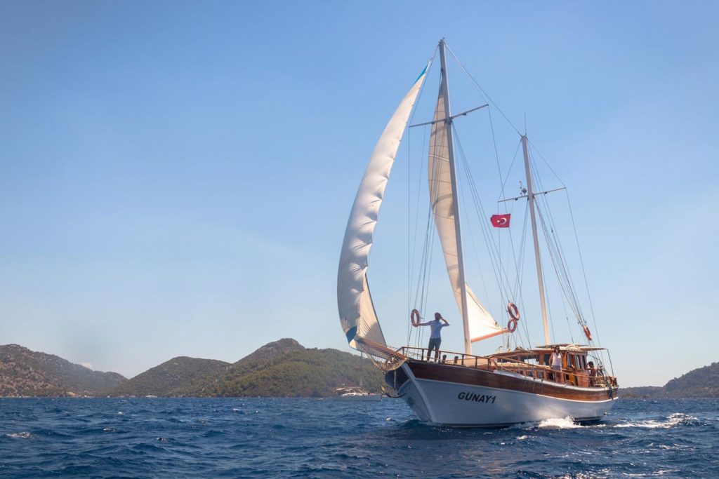 Sailing Turquoise Coast, Turkey