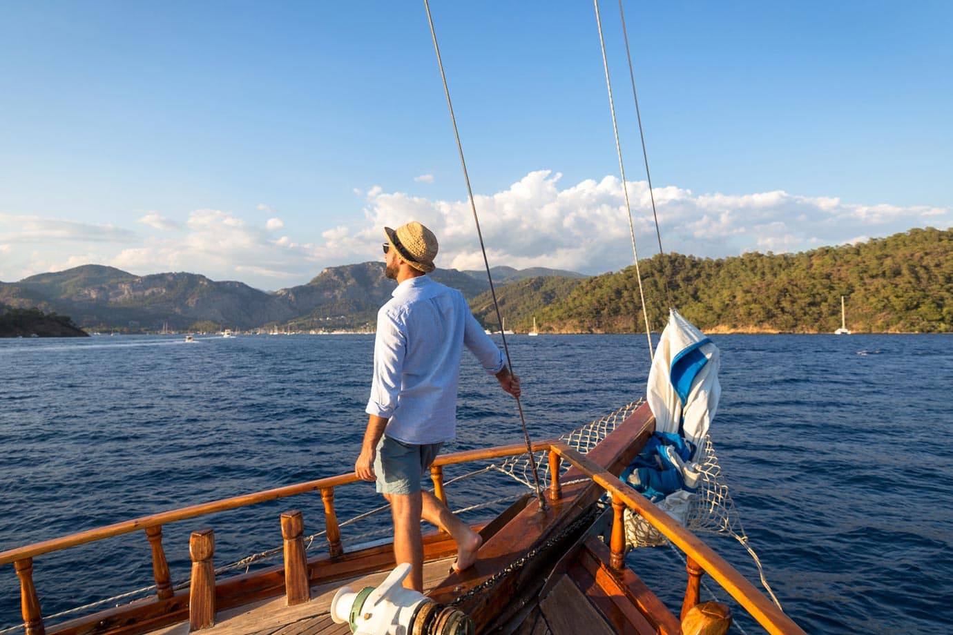 Sailing in Turkey