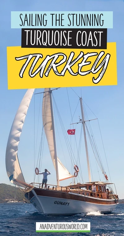 This is what sailing a traditional gulet boat on the Turquoise Coast in Turkey is really like - get ready to be treated like a king for the day!