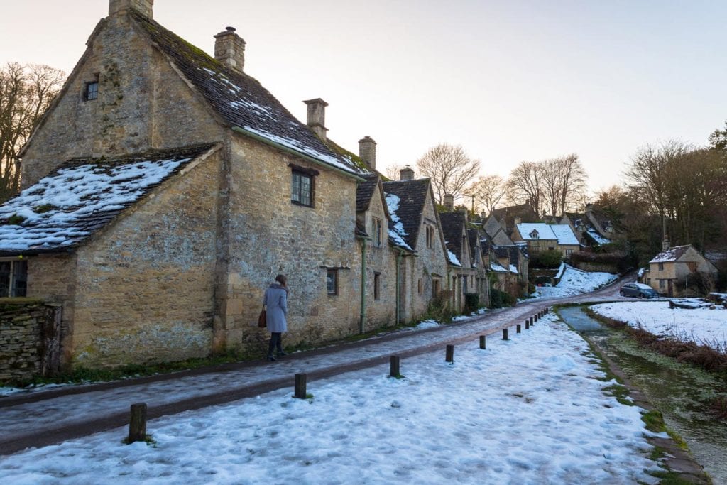 Walking at Arlington Row, the Cotswolds