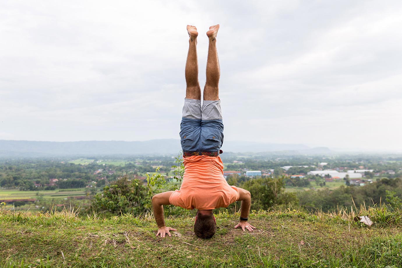 Handstand travel
