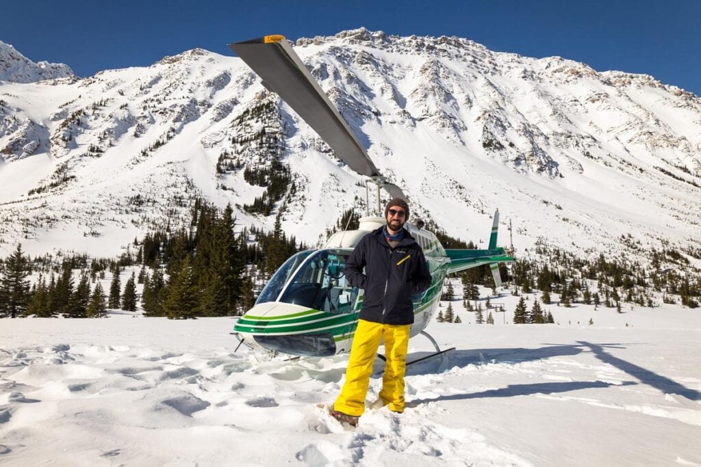 Helicopter tour over the Rocky Mountains 7