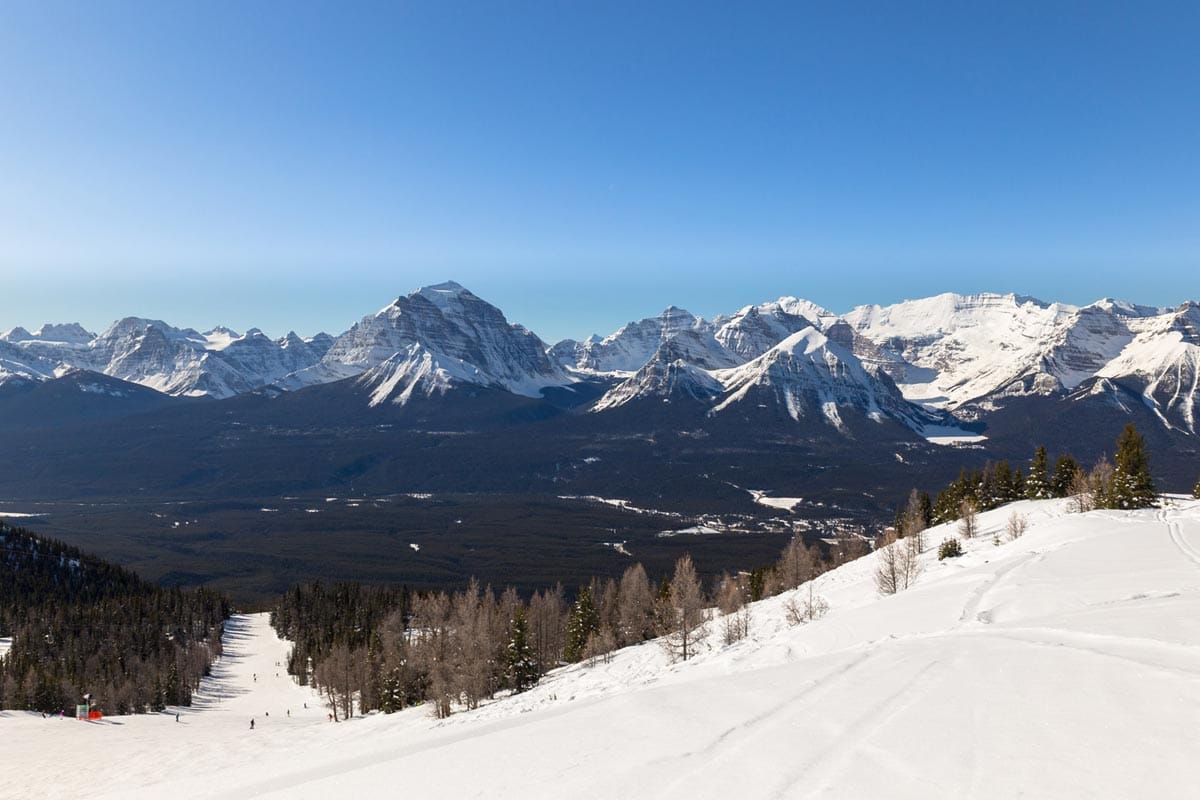 Snow shoeing at Ski Louise