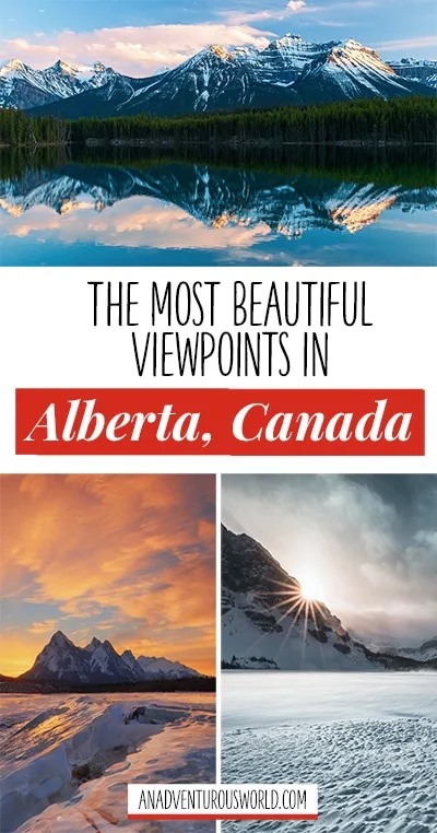 Are you looking for the best viewpoints in Alberta? From flying over the Rocky Mountains to exploring Banff, these are the most beautiful viewpoints in Canada.