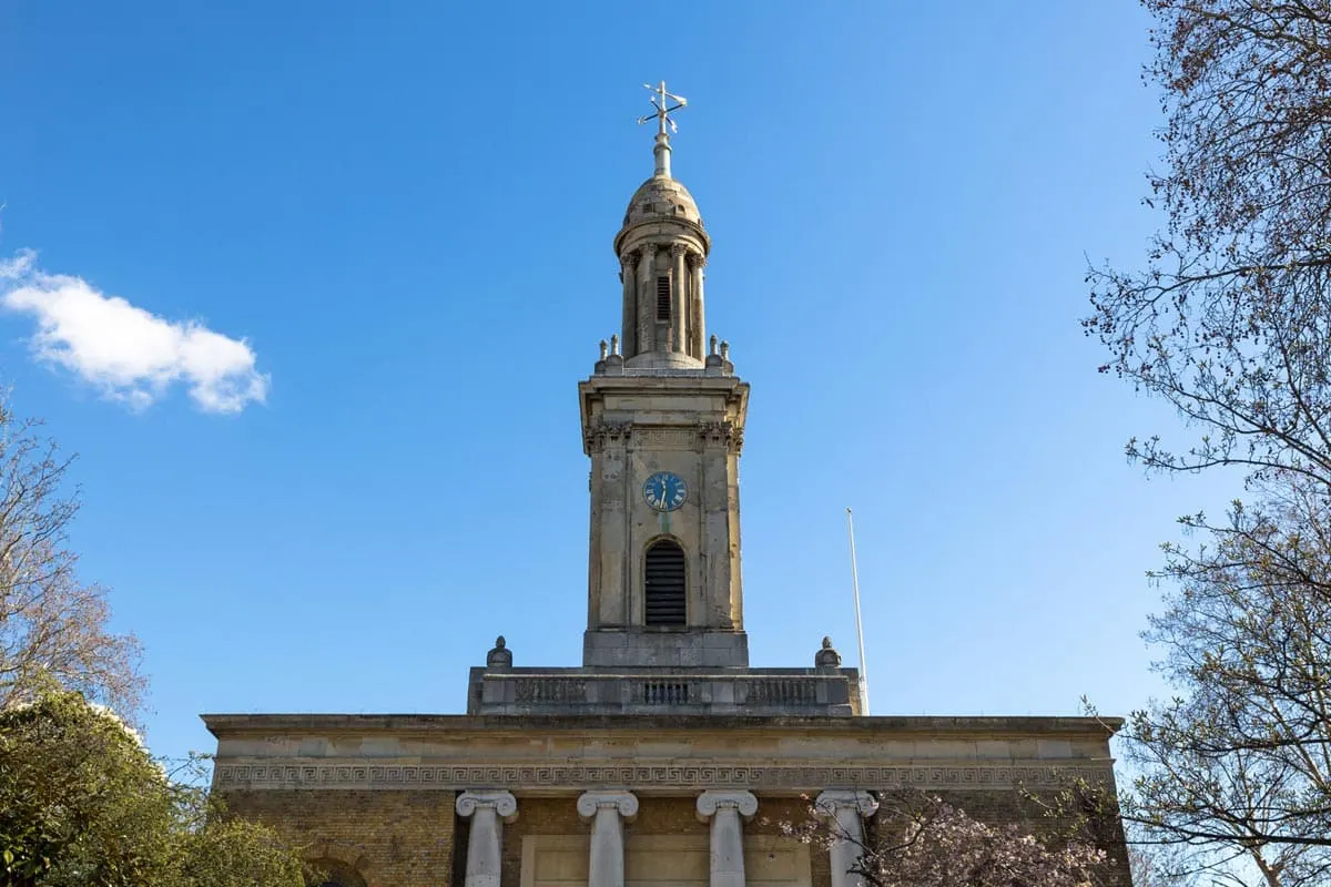 Chruch at Burgess Park