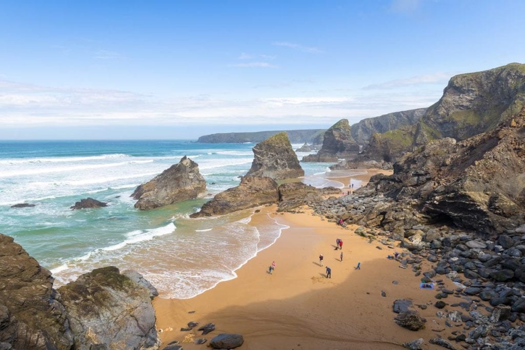 Bedruthan Steps, Cornwall