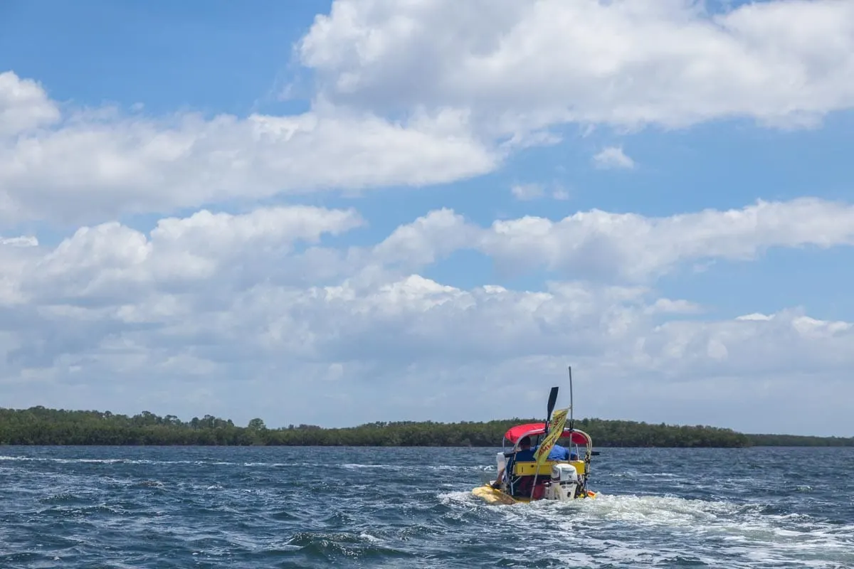 Speedboat tour, Florida