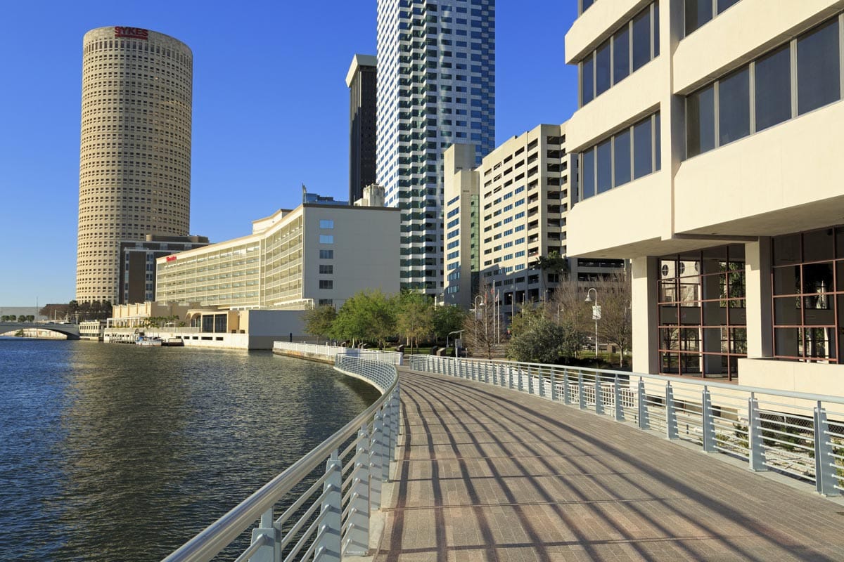 Tampa riverwalk