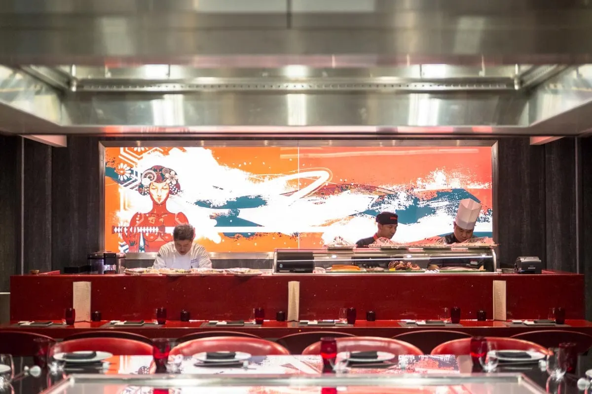 Asian restaurant Independence of the Seas