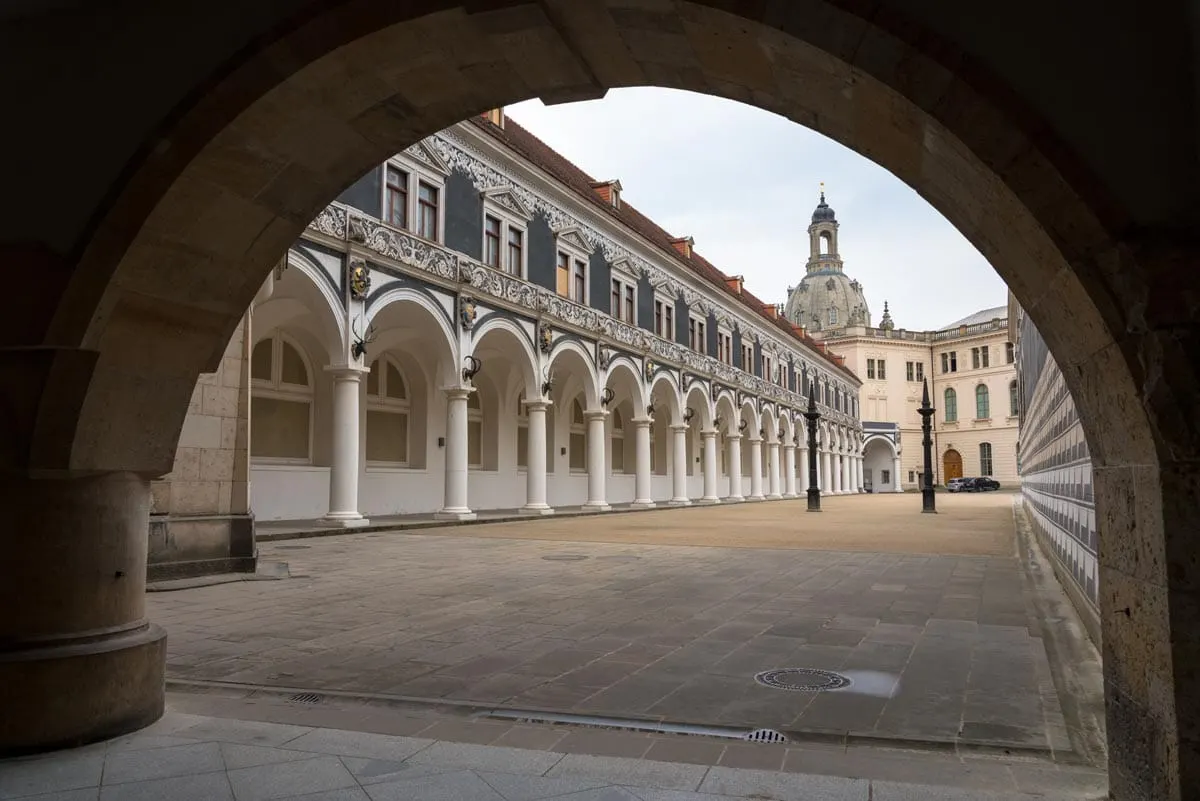 Stallhof in dresden