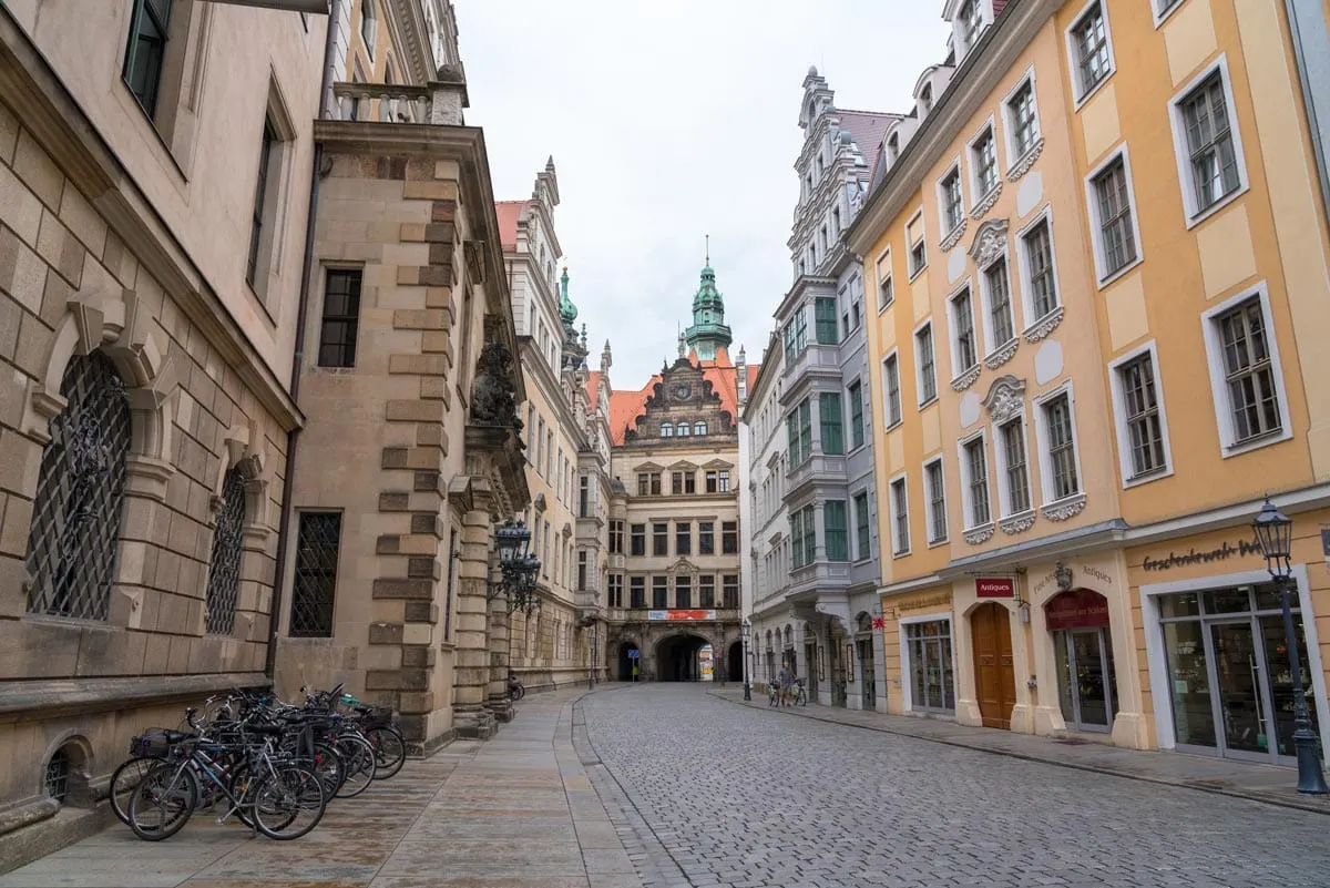 walking around dresden
