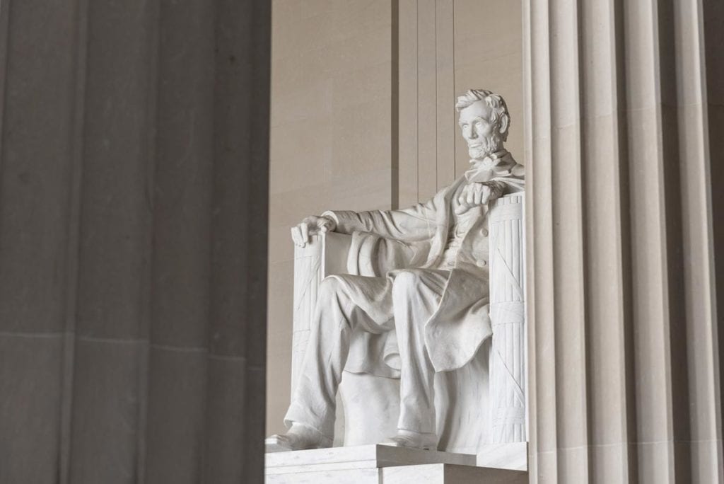 lincoln statue, washington dc