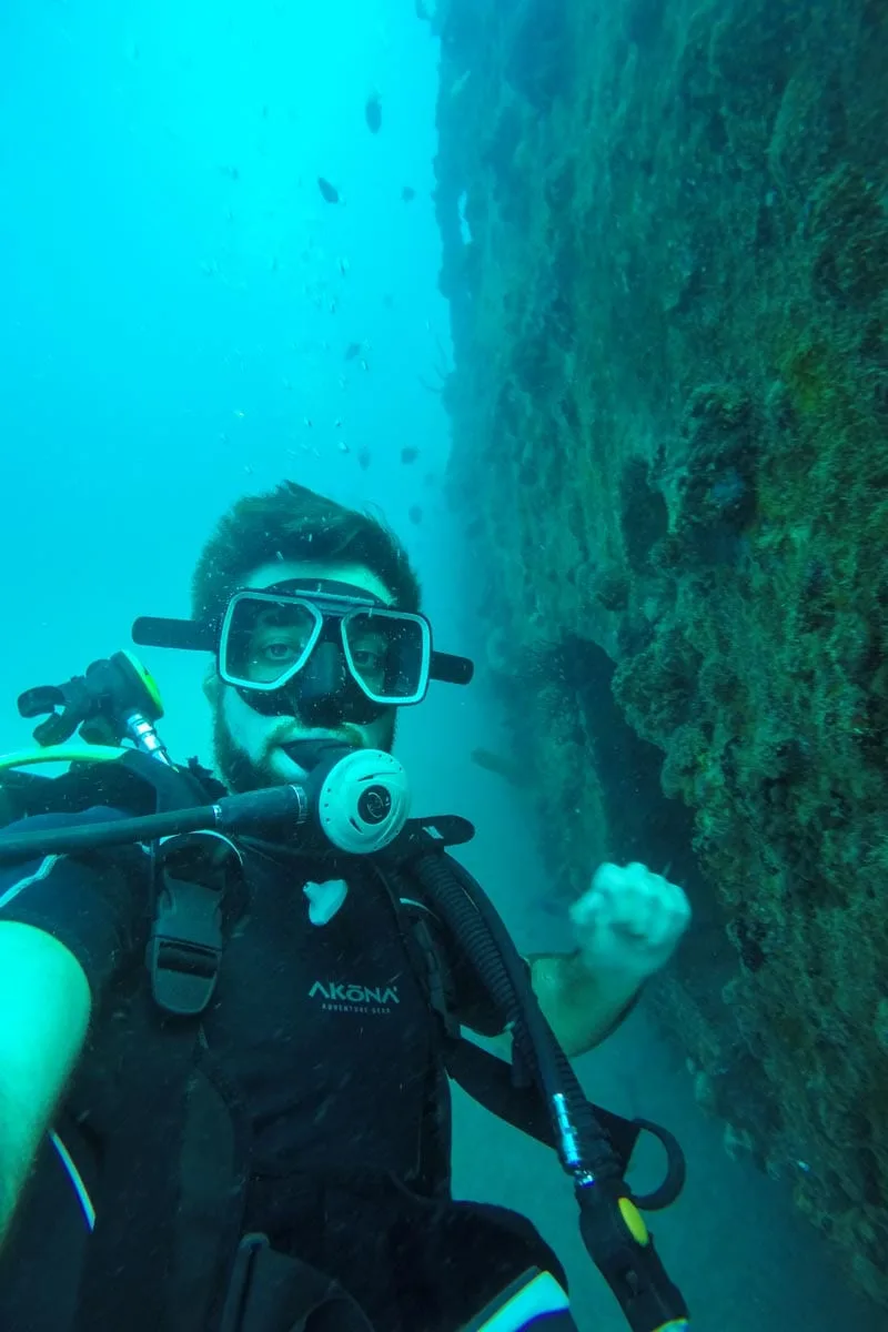 diving in barbados