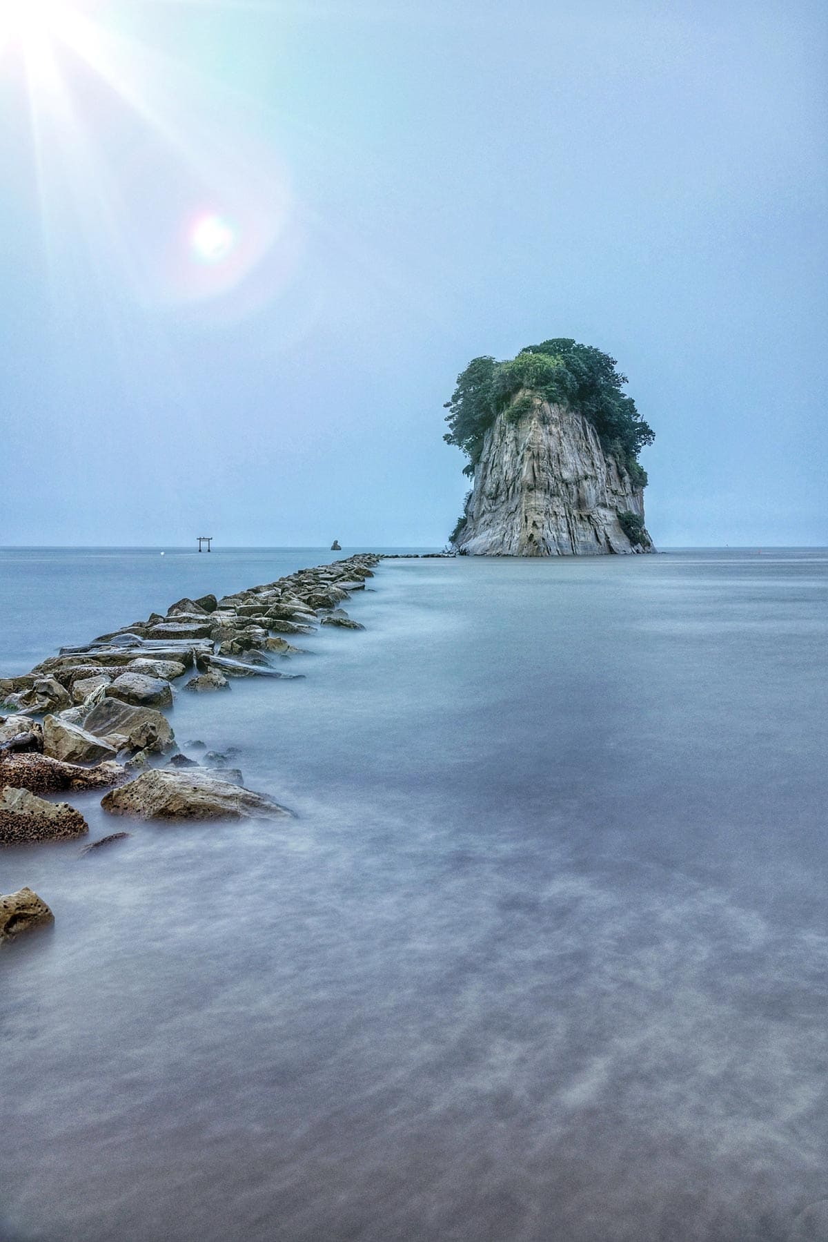 battleship rock japan