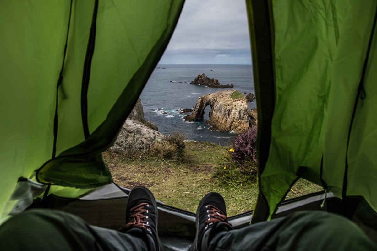 camping near the bedruthan steps