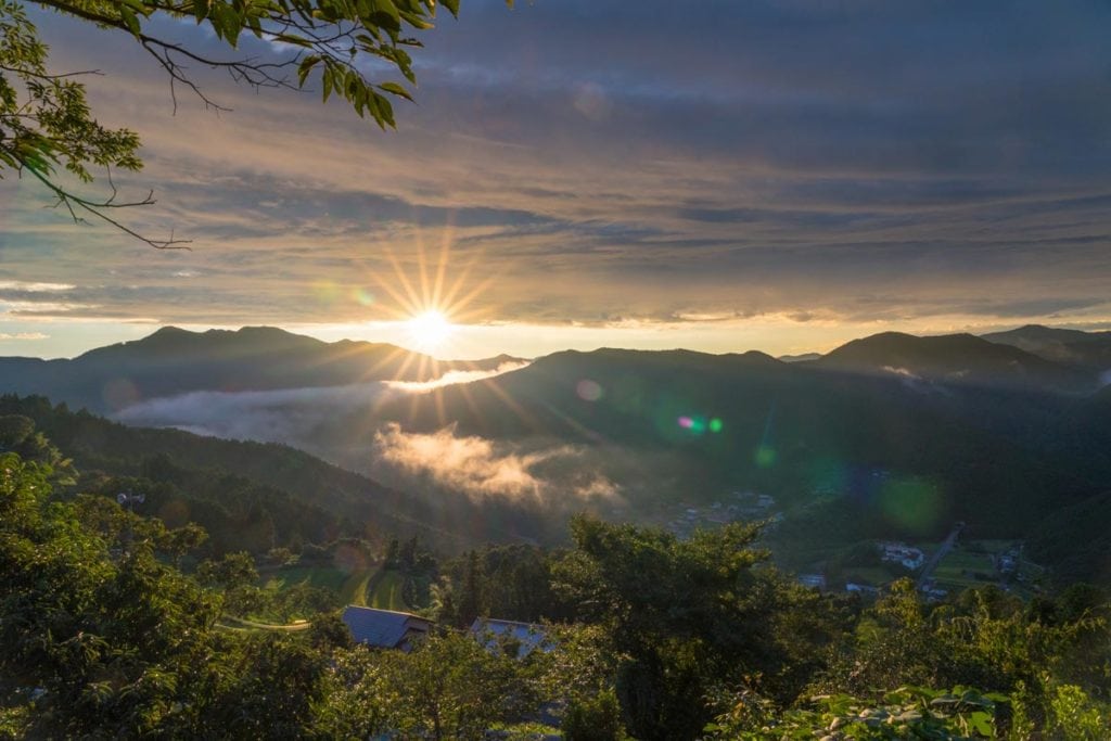 clouds kumano kodo