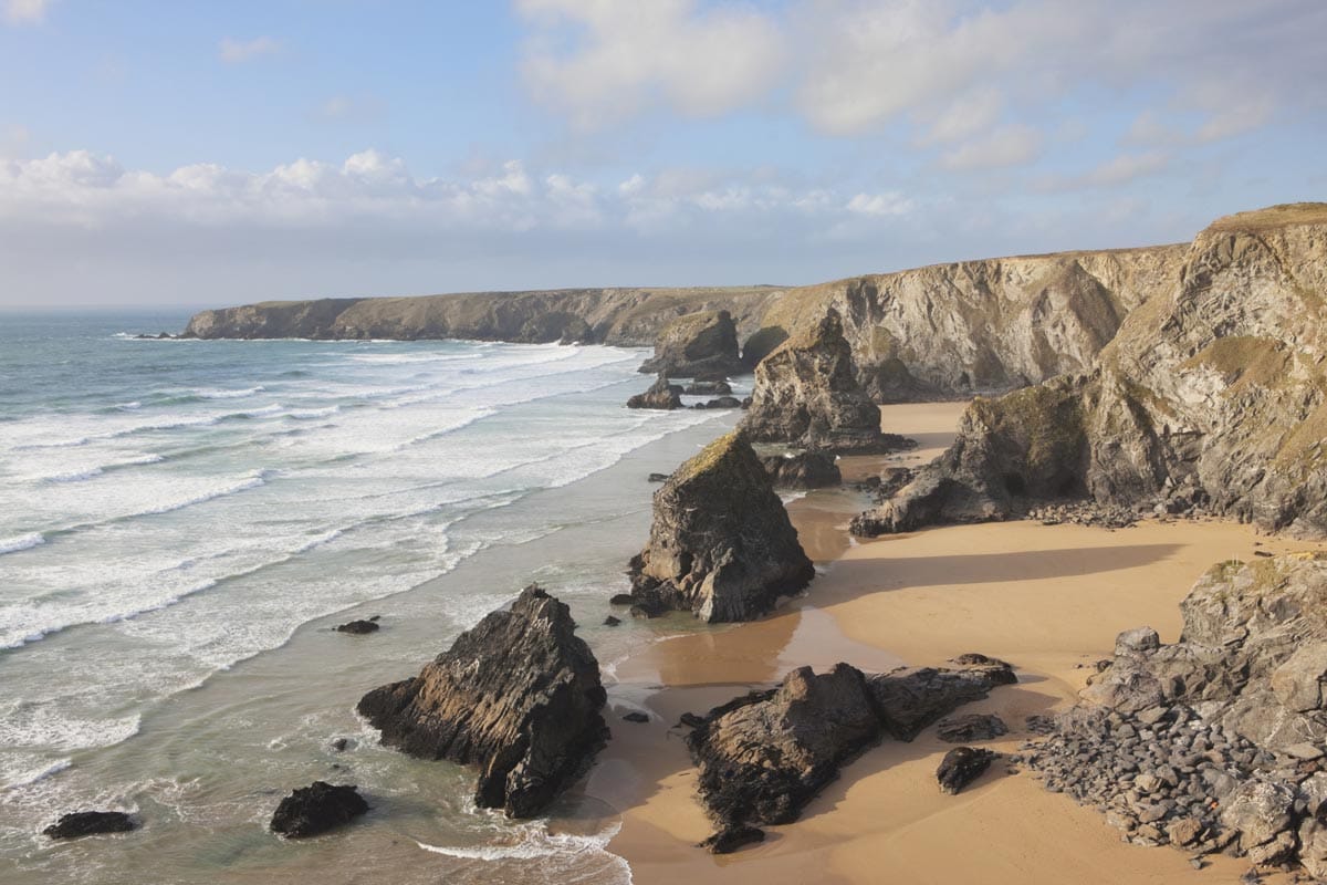 bedruthan steps cornwall