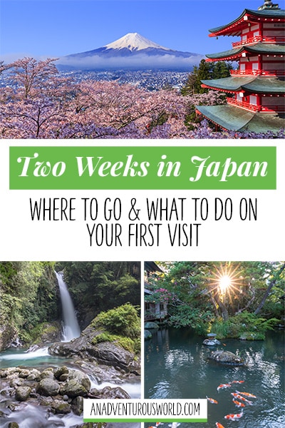 two weeks in japan