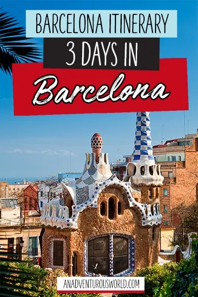 barcelona itinerary
