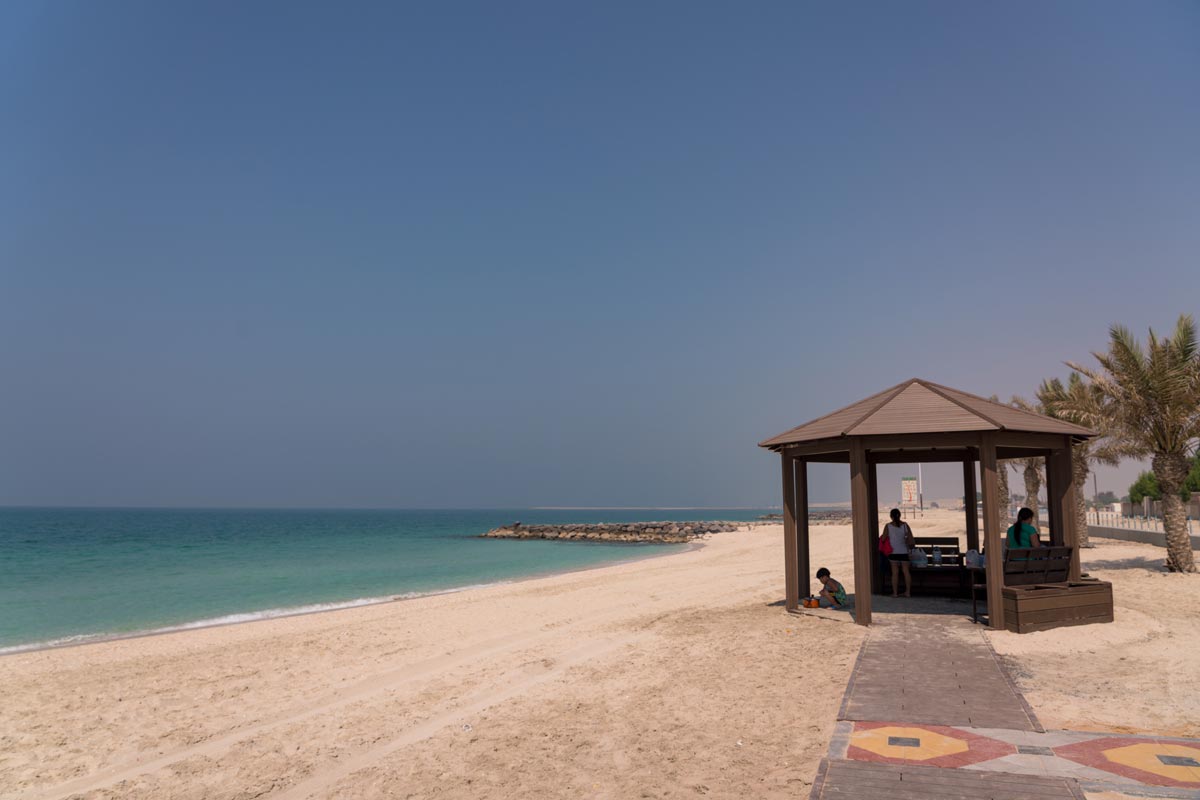 beach in ajman