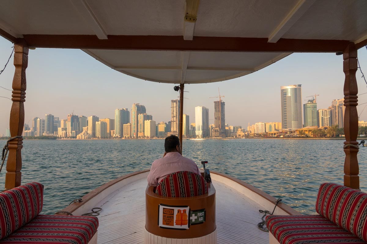 boat in sharjah 