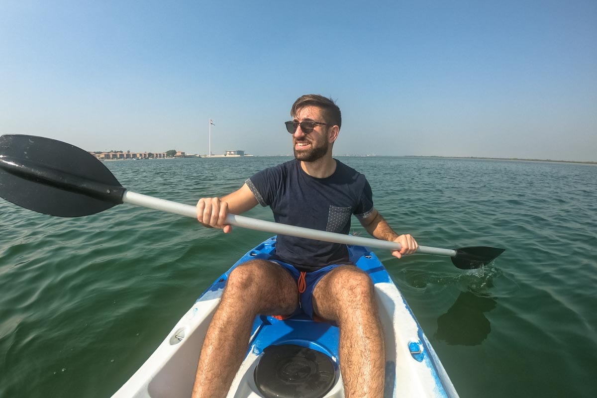 kayaking um al quwain